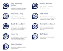 Load image into Gallery viewer, Microfibre bucket hat with school logo*RECOMMENDED*