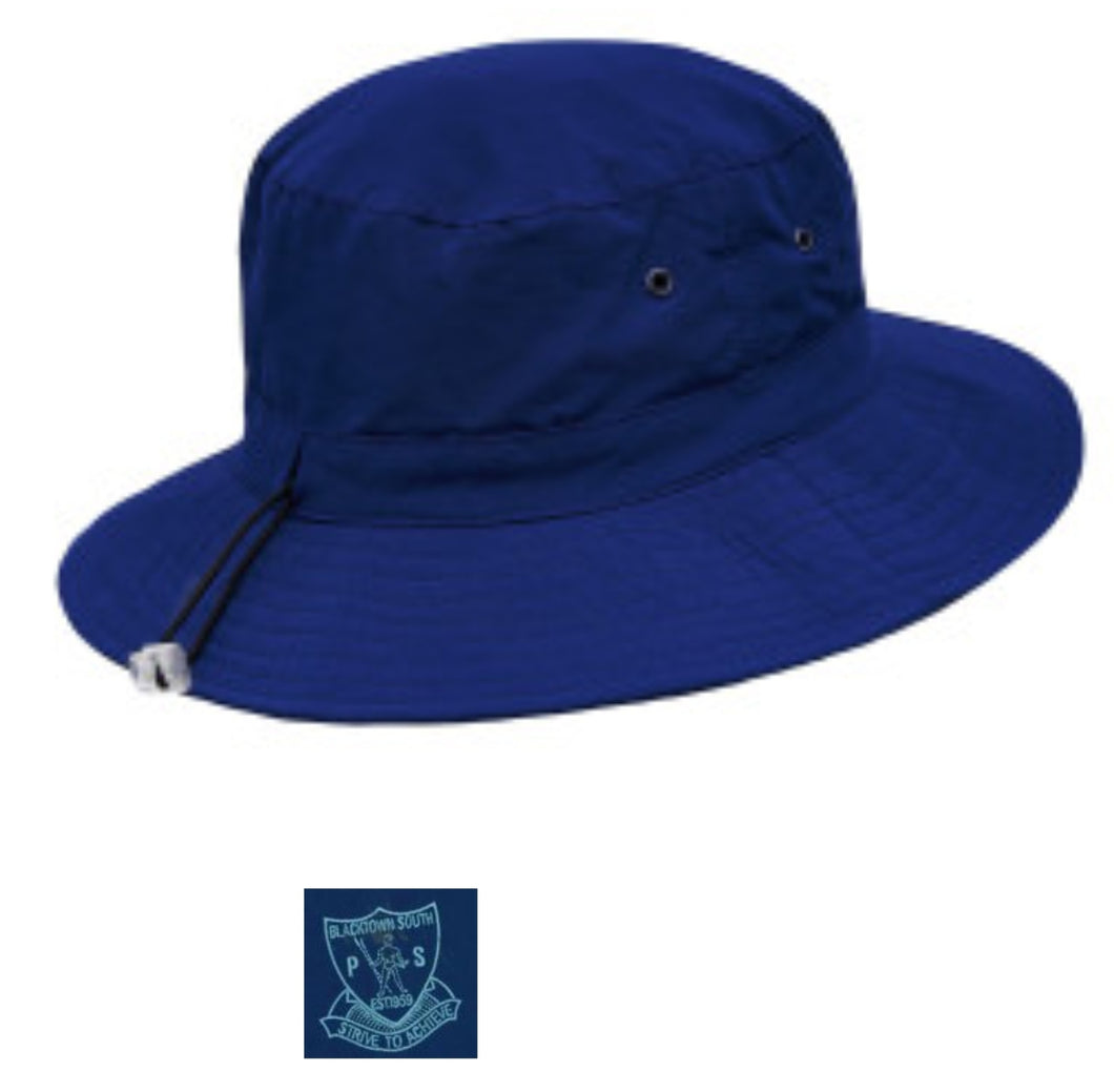 Microfibre bucket hat(NEW) with school logo*RECOMMENDED*